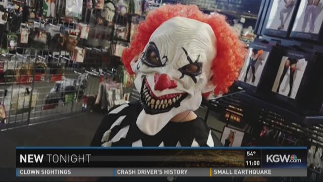Scary Clown Sightings Make Their Way To The Pacific Northwest